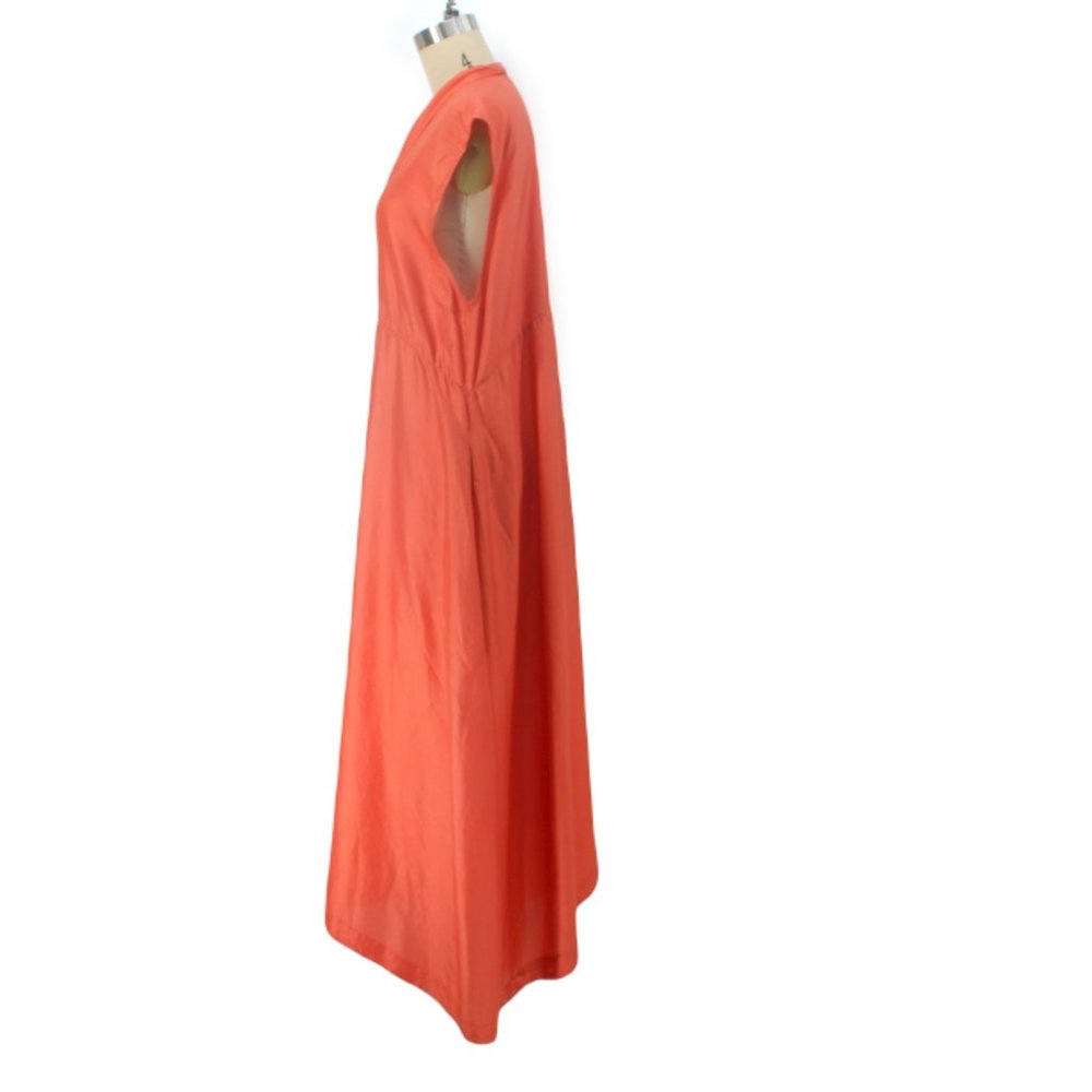J Morgan Puett Shack Incorporated 100% Silk Empire Dress Vest Duster Long Size M - Picture 5 of 16